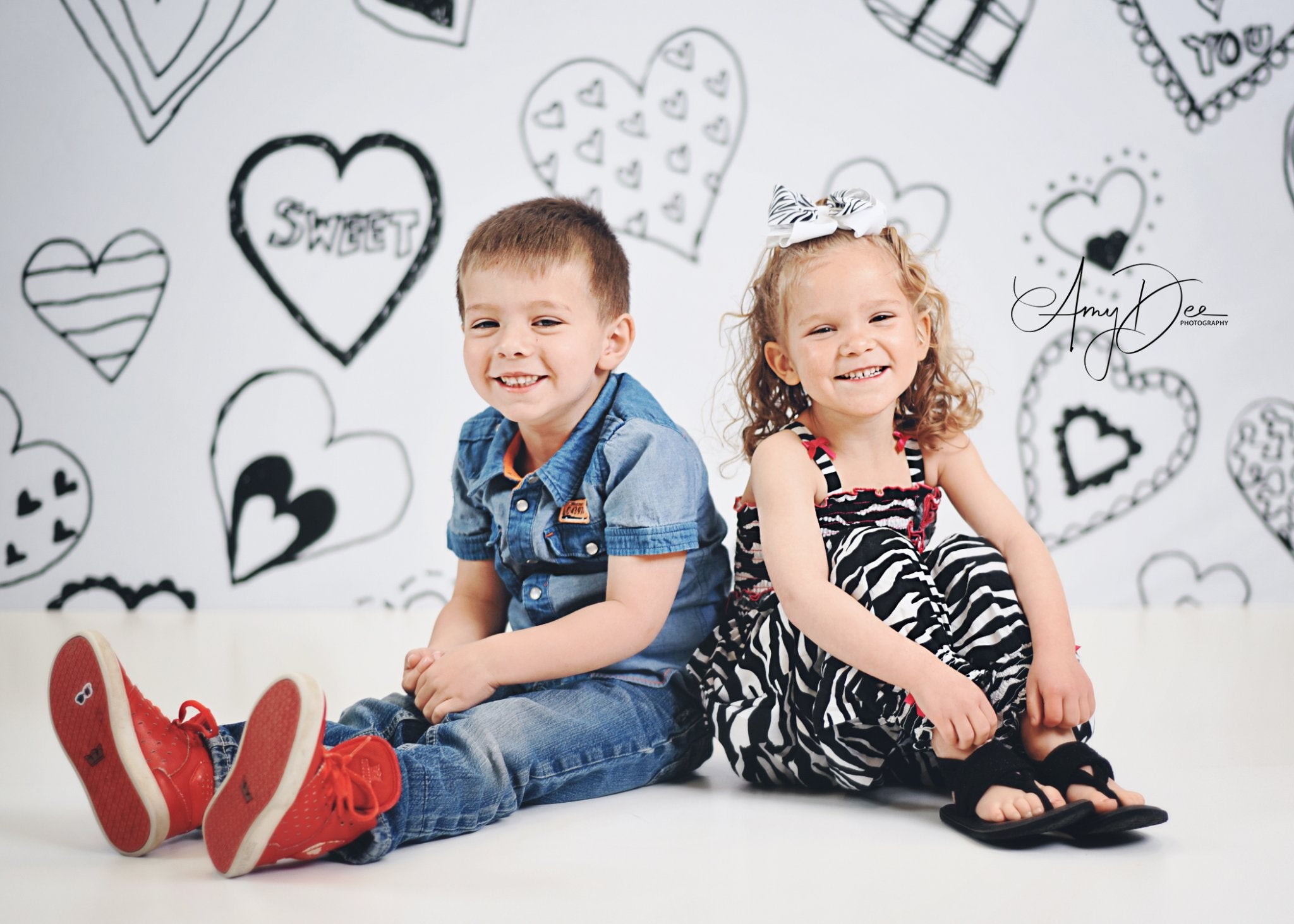 Kate Valentine's Doodles Backdrop Designed By Mandy Ringe Photography - Kate Backdrop