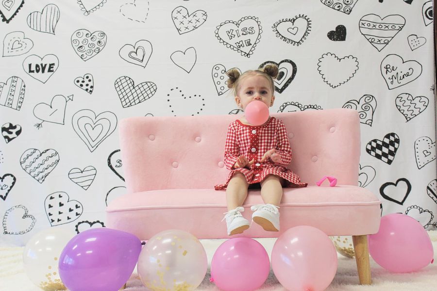 Kate Valentine's Doodles Backdrop Designed By Mandy Ringe Photography - Kate Backdrop