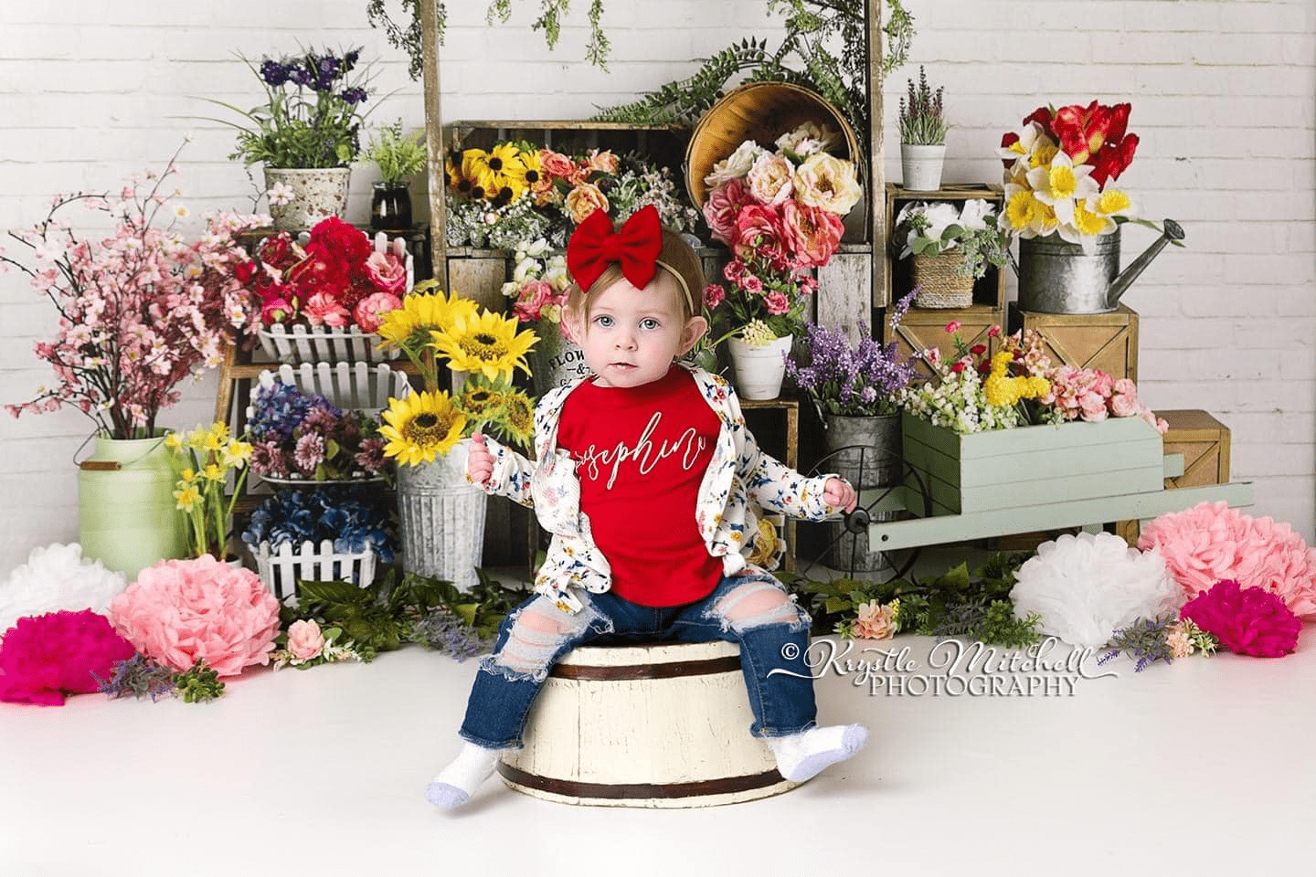 Kate Spring Flower Stand Backdrop Designed By Mandy Ringe Photography - Kate Backdrop