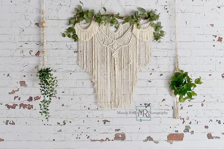 Kate Simple Boho Macrame Wall Backdrop Designed By Mandy Ringe Photography - Kate Backdrop