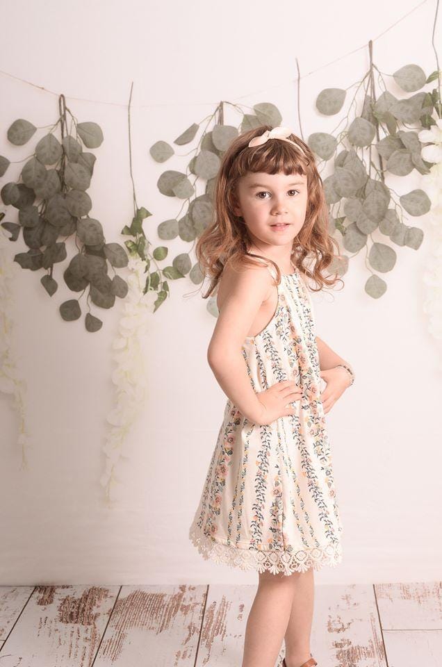 Kate Spring Garland Backdrop Designed by Keerstan Jessop - Kate Backdrop