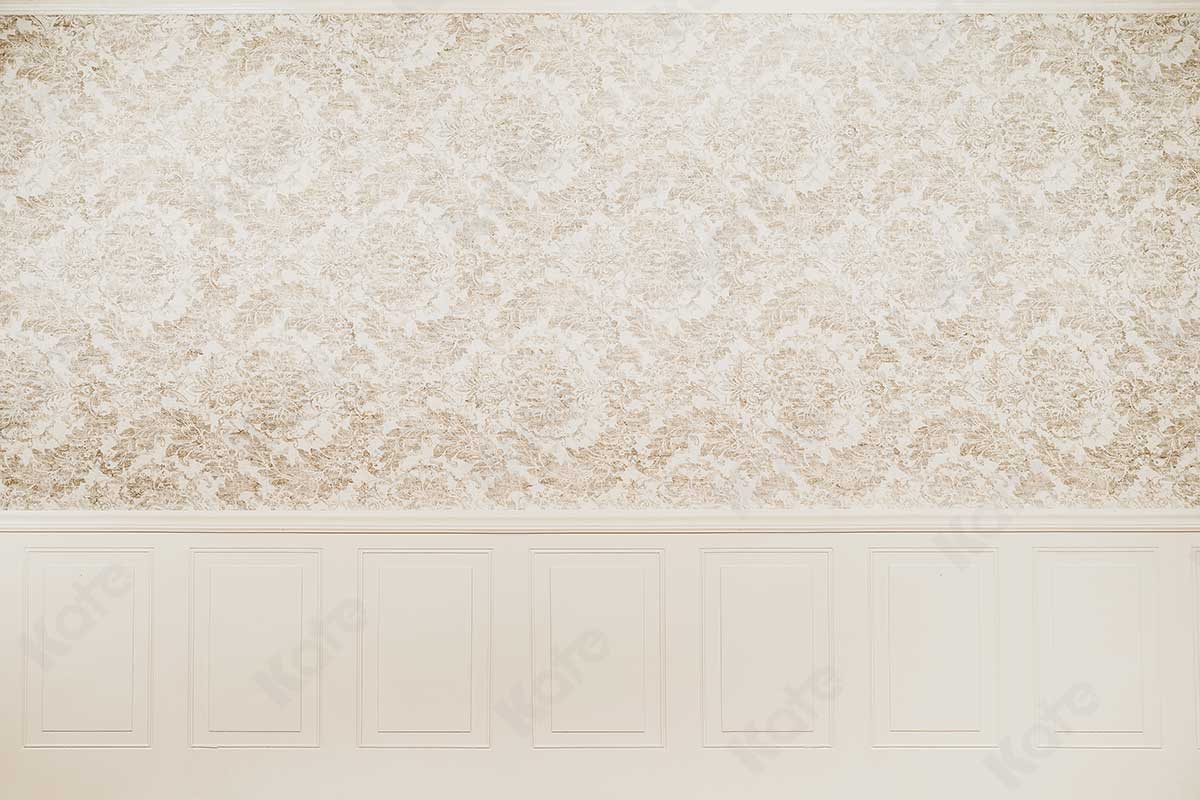 Kate Latte Brocade Wall Backdrop Designed by Arica Kirby