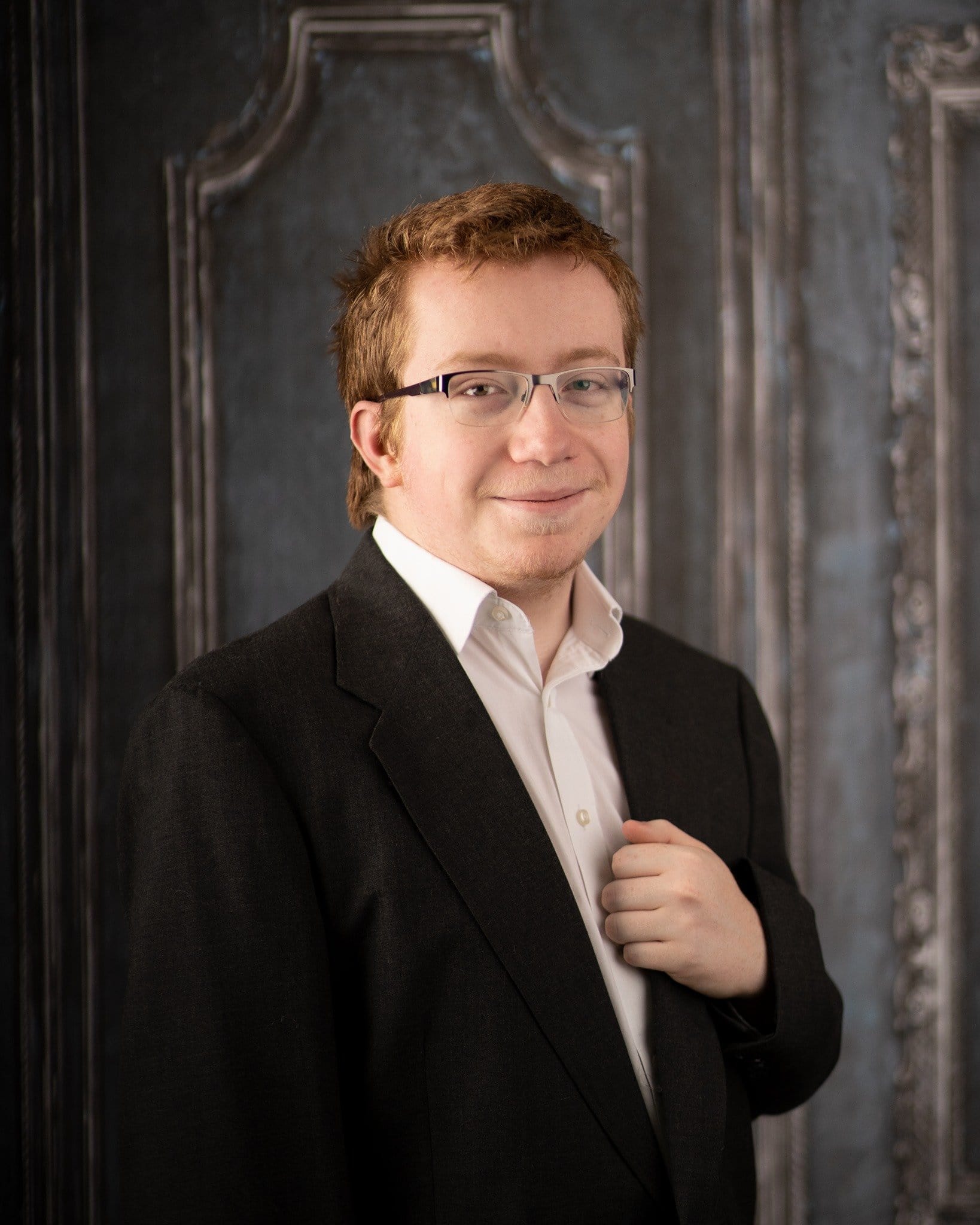 Kate Retro Deep Blue Wall Door Photography Backdrops Wedding - Kate Backdrop