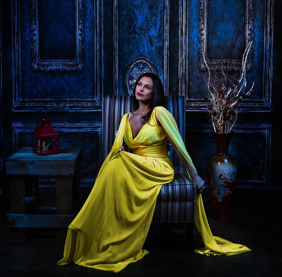 Kate Retro Deep Blue Wall Door Photography Backdrops Wedding - Kate Backdrop