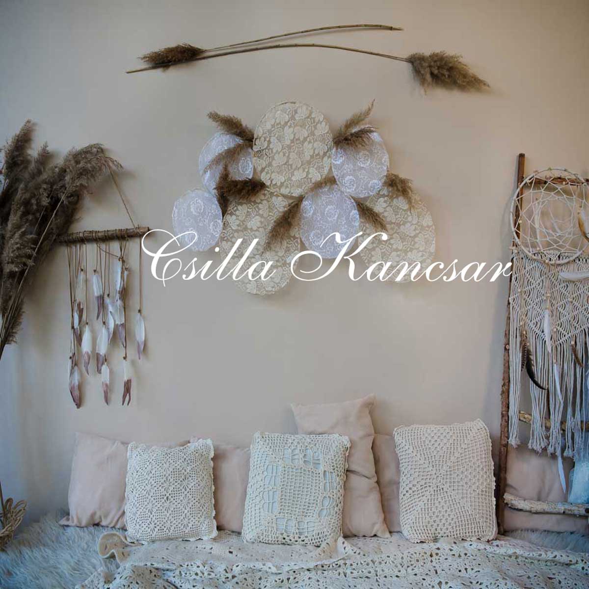 Kate Boho Indoor Backdrop Designed by Csilla Kancsar - Kate Backdrop