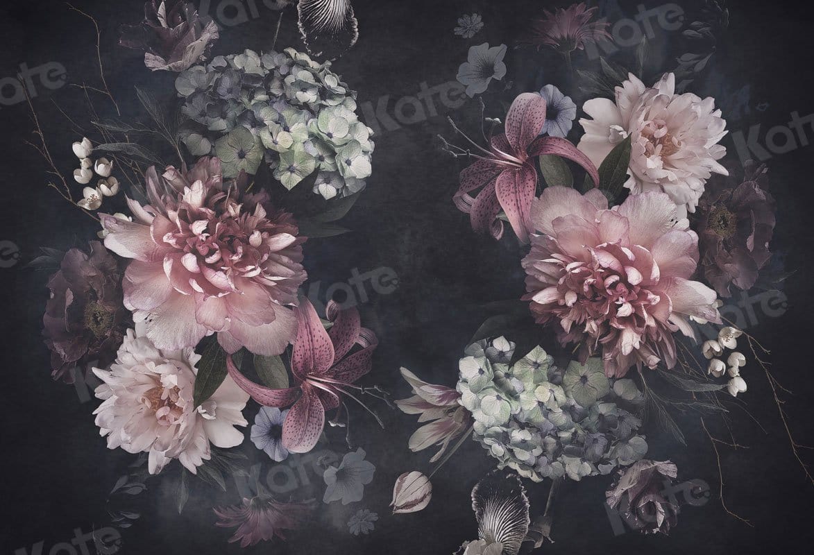 Kate Fine Art Florals Big Blossoms Backdrop for Photography - Kate Backdrop