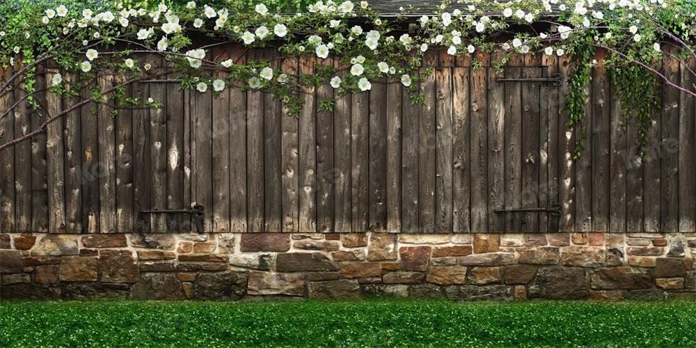 Kate Summer Wedding Wood Wall Backdrops for Photography