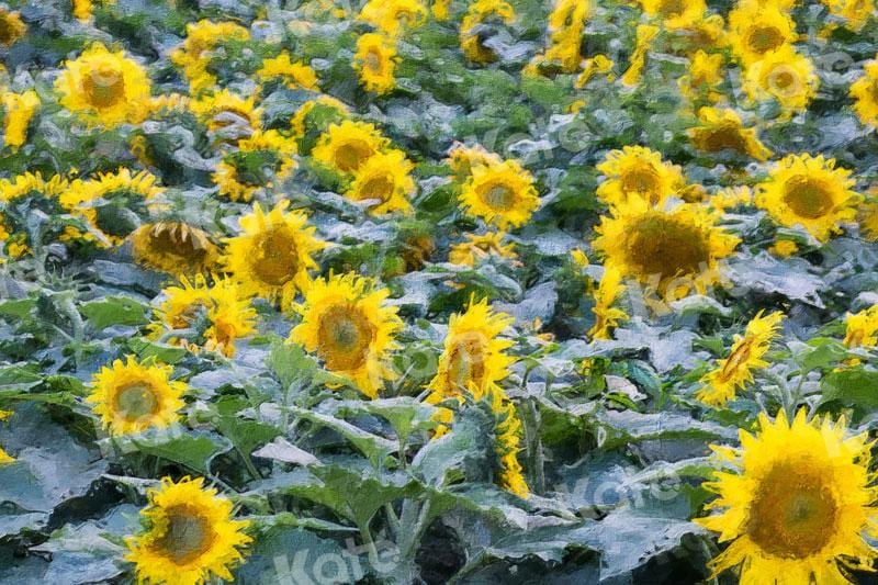 Kate Sunflower Summer Scenery Backdrop for Photography - Kate Backdrop
