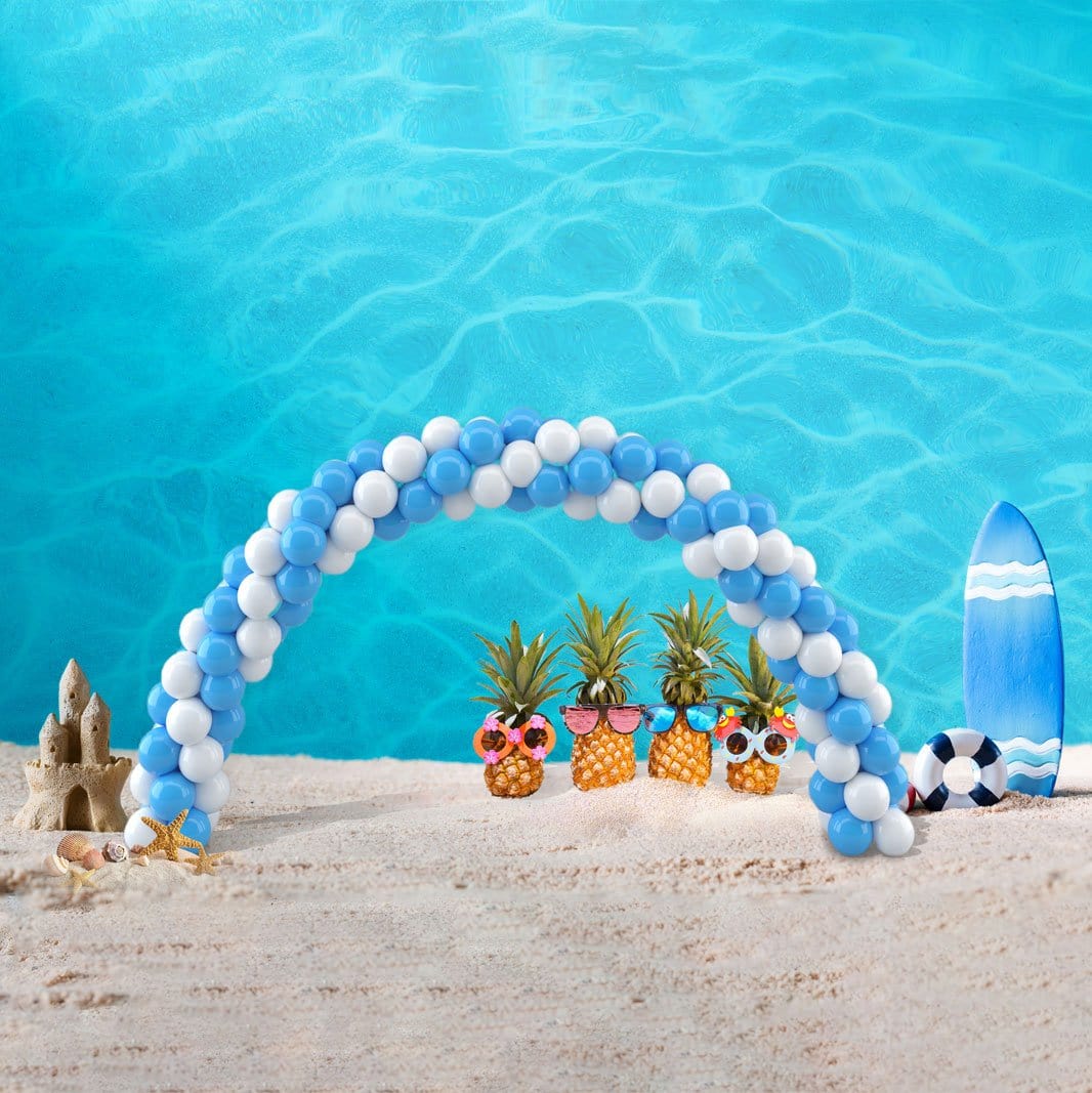 Kate Under the Sea Balloons Cake Smash Summer Backdrop for Photography - Kate Backdrop