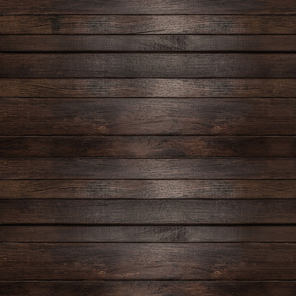 Fox Retro Dark Brown Wood Vinyl Backdrop for Photography Food - Foxbackdrop