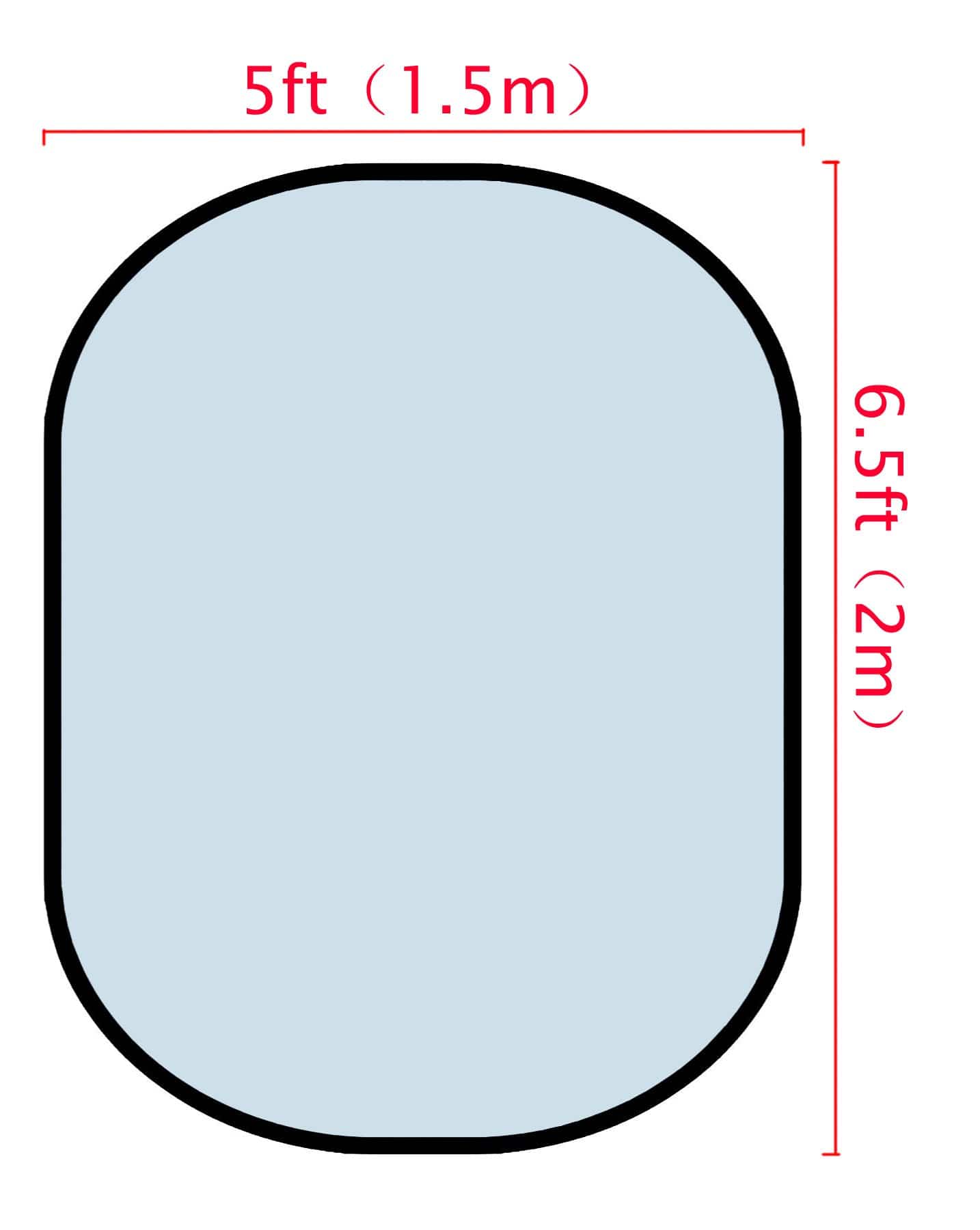 Katebackdrop拢潞Kate Solid Light Blue/ Solid Light Pink Collapsible Backdrop Photography 5X6.5ft(1.5x2m)