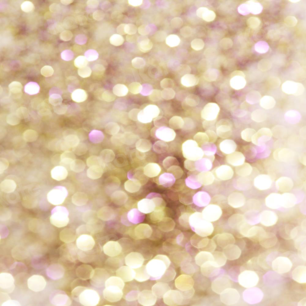Kate Golden And Sliver Light Bokeh Backdrop - Katebackdrop