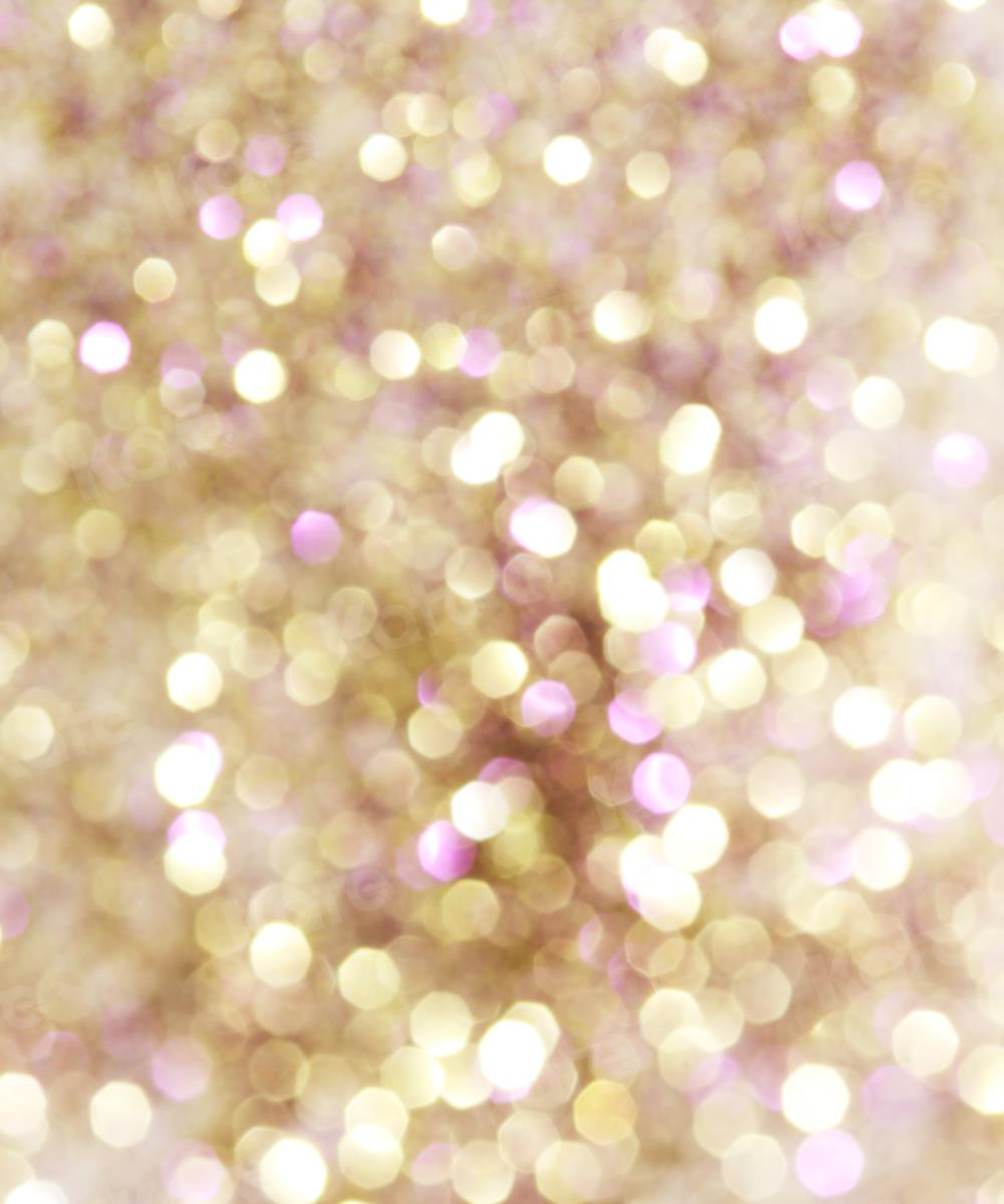 Kate Golden And Sliver Light Bokeh Backdrop - Katebackdrop
