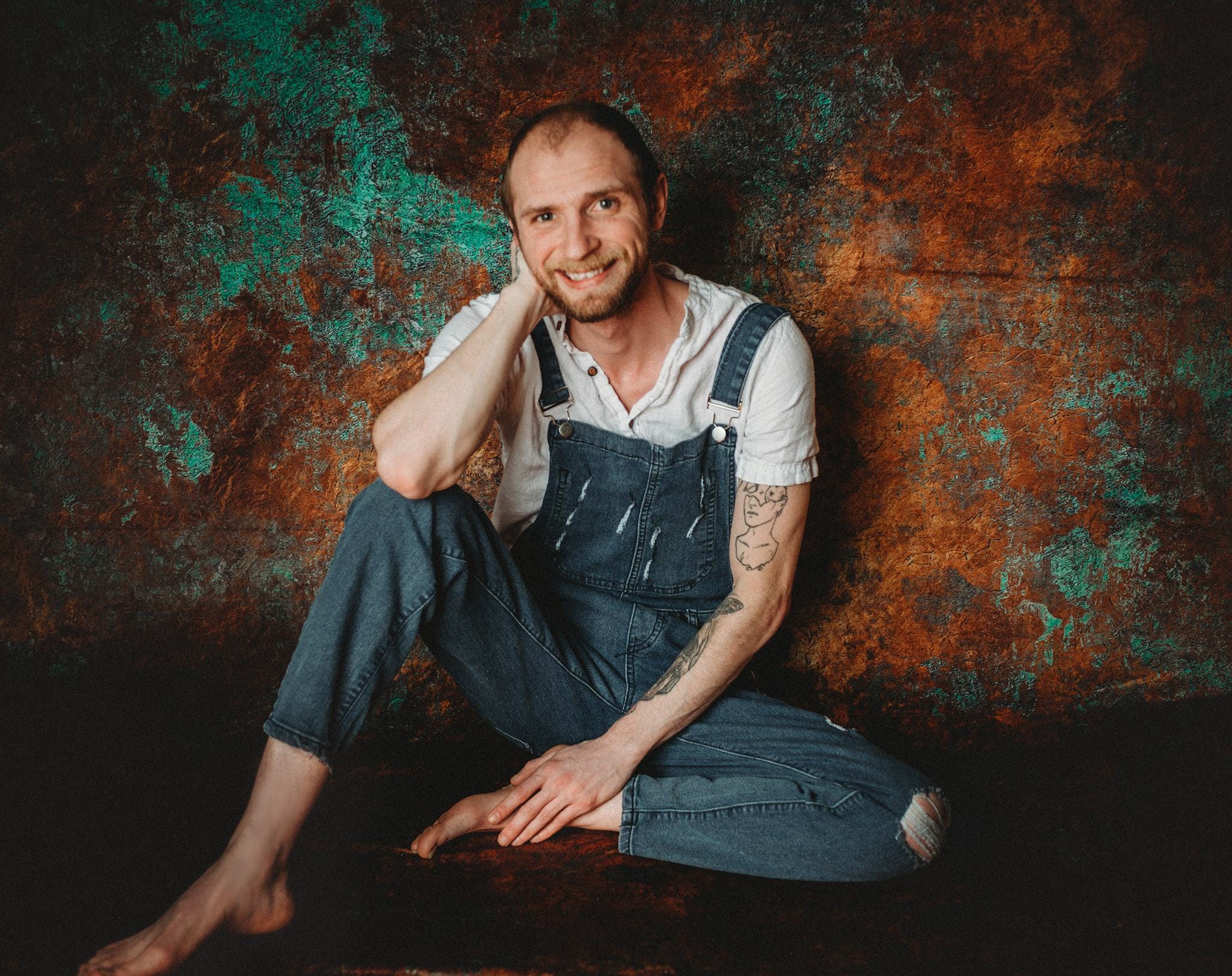 Kate Texture Abstract Steel-gray Lines Backdrop for Photography - Kate Backdrop