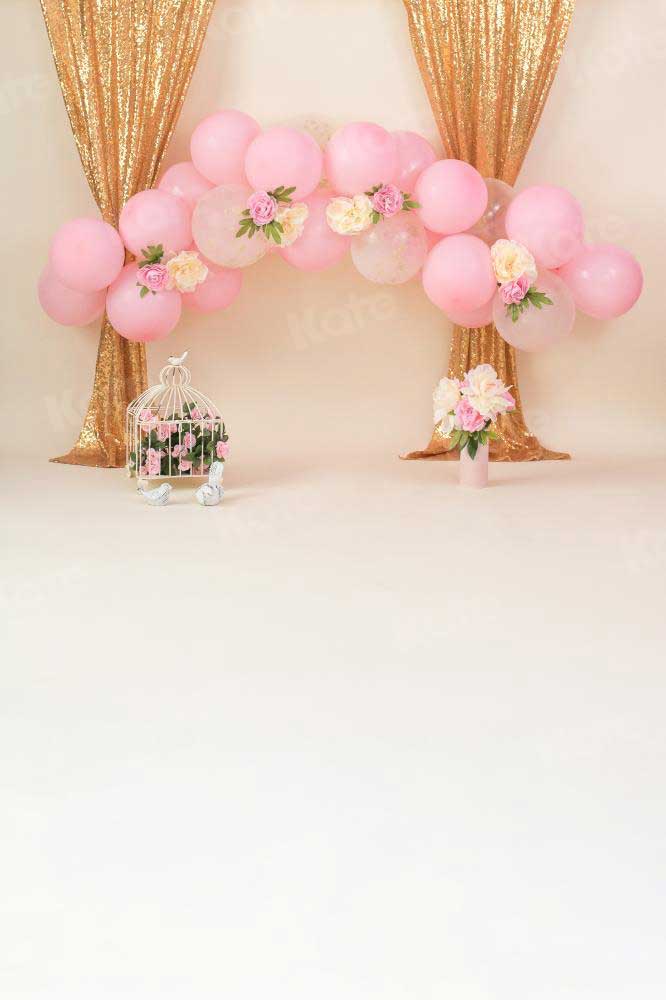 Kate Balloons and Decorations Birthday Backdrop for Children for Photography - Kate Backdrop