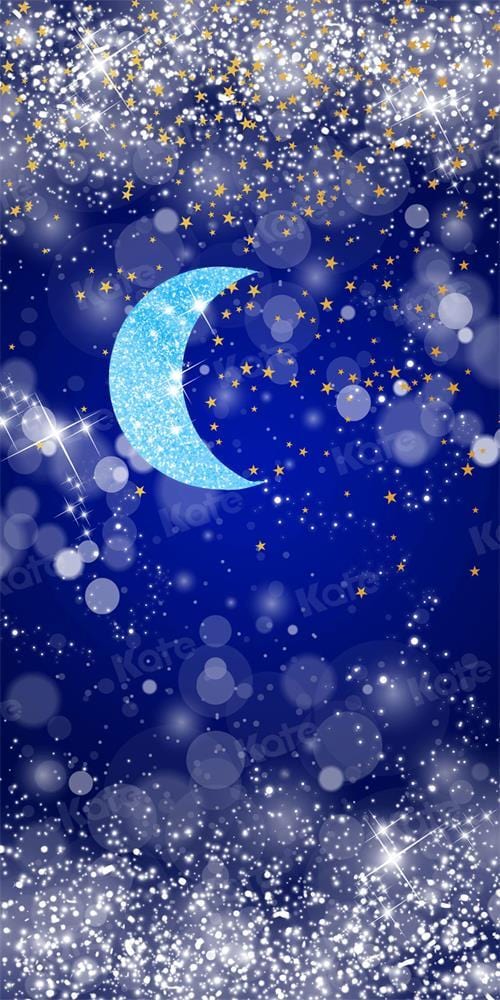 Kate Cake Smash Night with Blue Moon Backdrop for Photography - Kate Backdrop