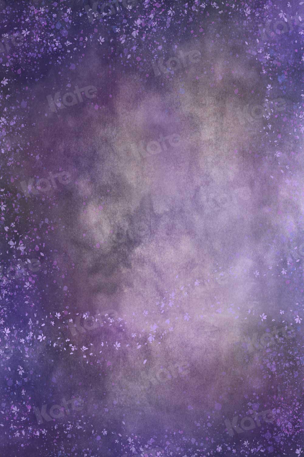 Fondo Morado Abstracto con Textura de Pétalos para Fotografía