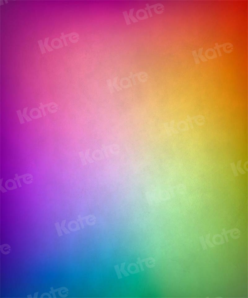 Kate Abstract Rainbow Color Backdrop for Photography - Kate Backdrop