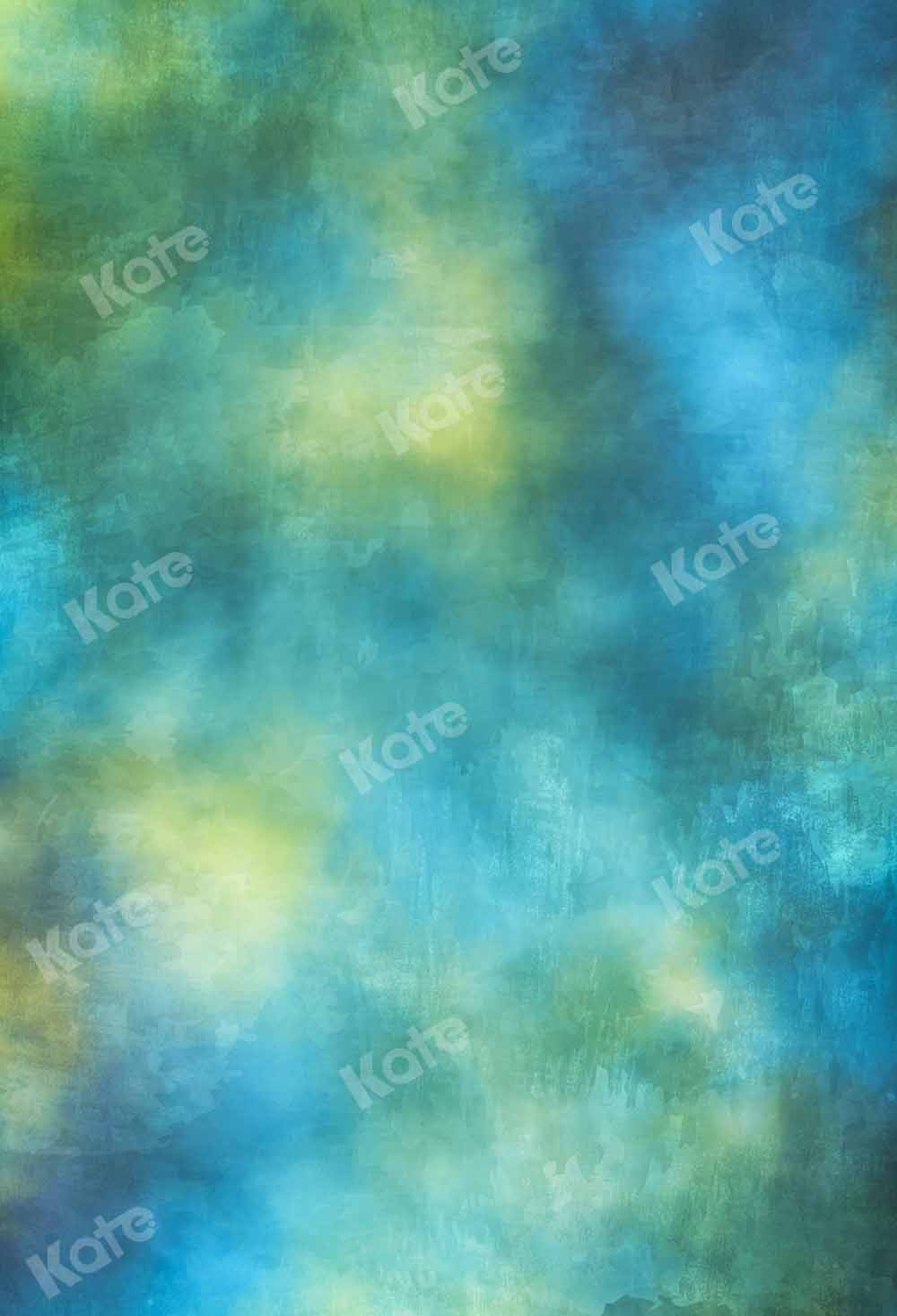 Blauw-groene achtergrond abstracte textuur ontworpen door Kate afbeelding