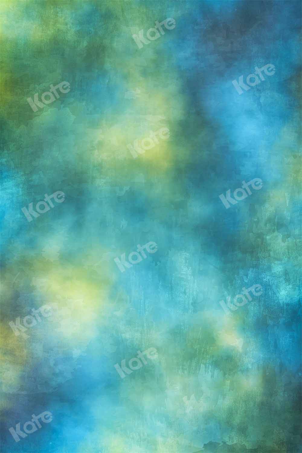 Blauw-groene achtergrond abstracte textuur ontworpen door Kate afbeelding