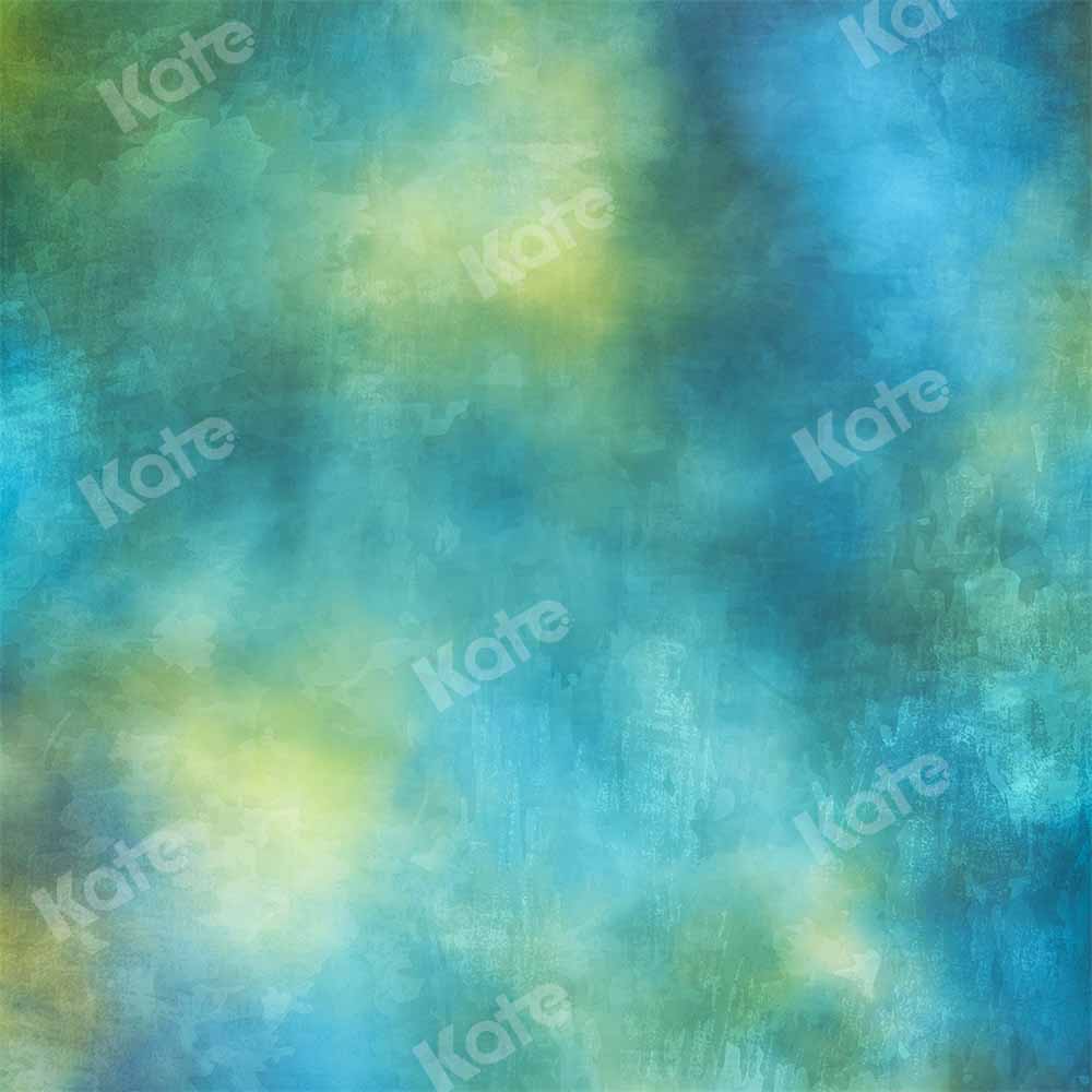 Blauw-groene achtergrond abstracte textuur ontworpen door Kate afbeelding