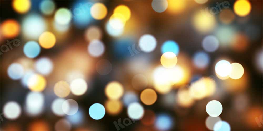 Bokeh-achtergrond met lichtvlekken ontworpen door Chain Photography