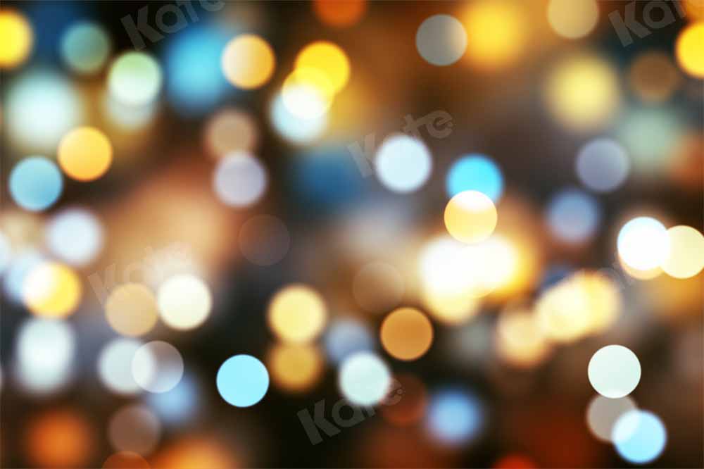 Bokeh-achtergrond met lichtvlekken ontworpen door Chain Photography