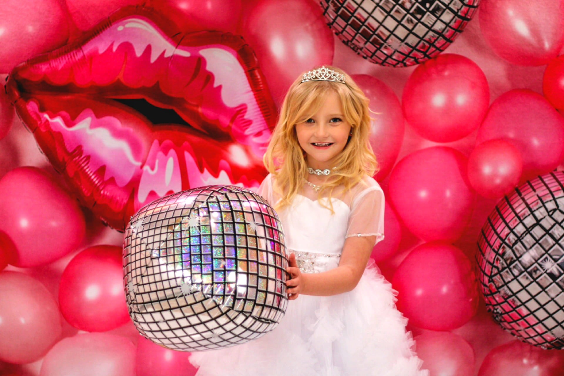 Kate Cake Smash Pink Doll Backdrop Designed by Emetselch - Kate Backdrop