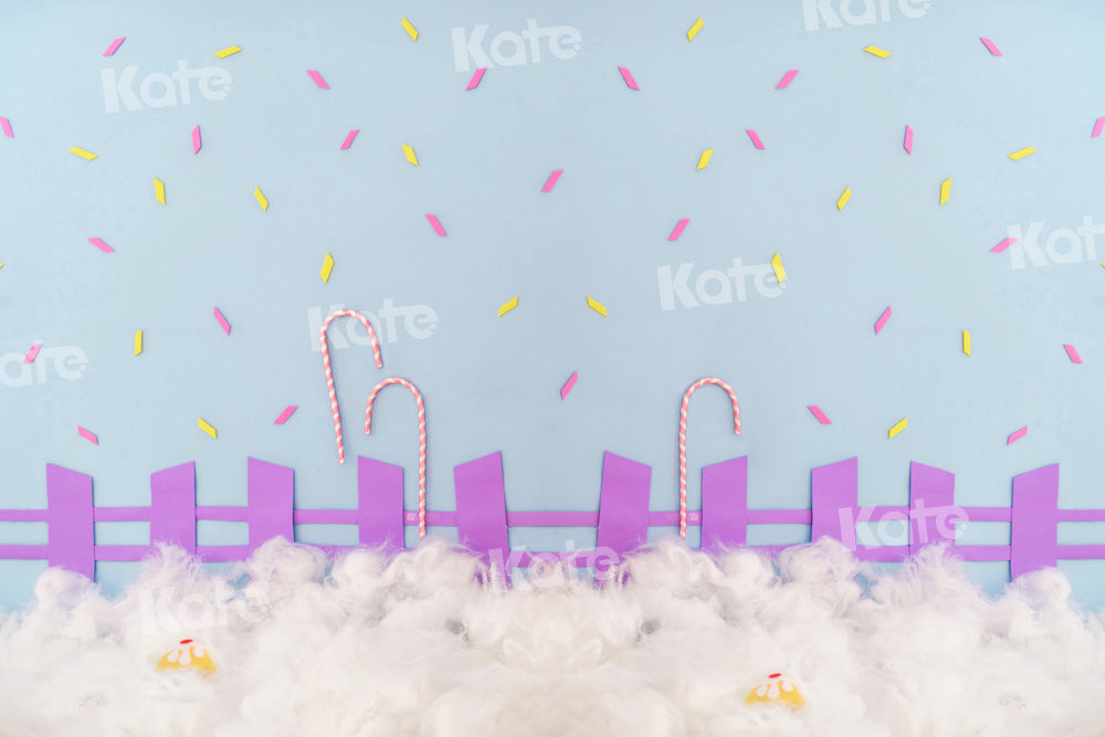 Kate Carnival Birthday Party Backdrop Designed by Emetselch