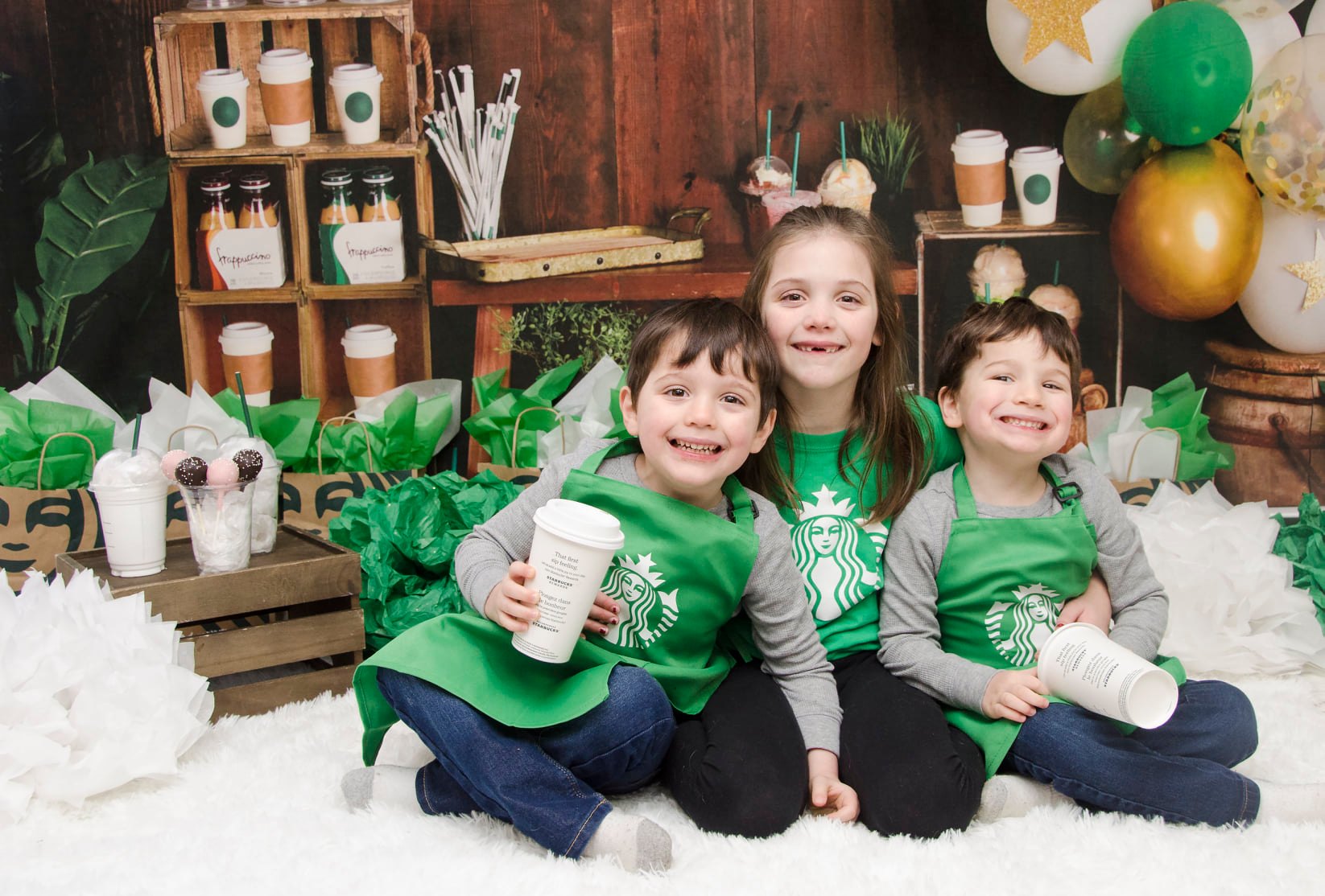 Kate Coffee Shop Backdrop Designed by Mandy Ringe Photography - Kate Backdrop