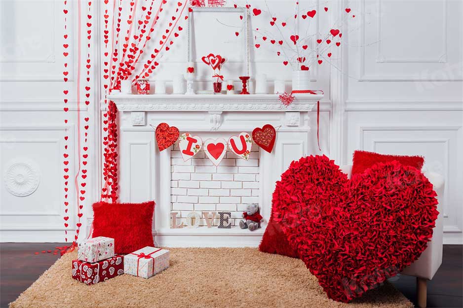 Kate Elegant Valentine's Day Backdrop for Photography - Kate Backdrop