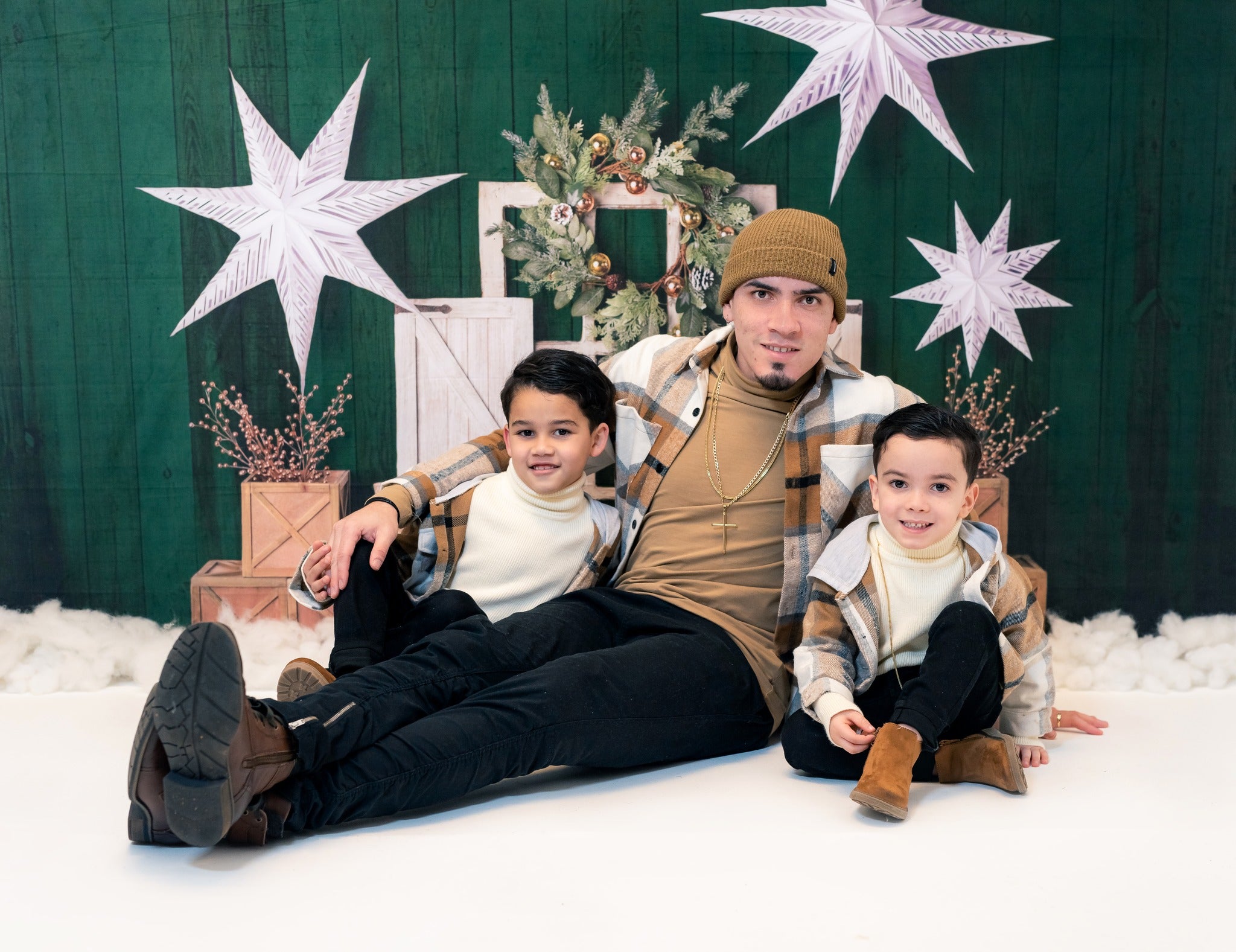 Kate Evergreen Christmas Holiday Backdrop Designed by Mandy Ringe Photography - Kate Backdrop