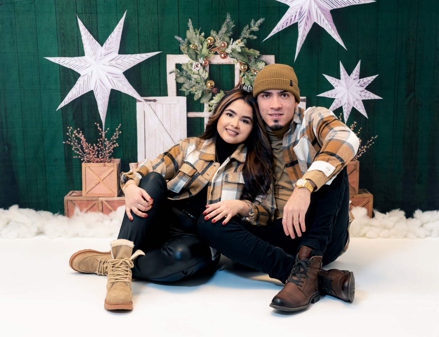 Kate Evergreen Christmas Holiday Backdrop Designed by Mandy Ringe Photography - Kate Backdrop