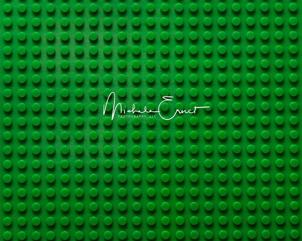 Sfondo a base di blocchi verdi progettato da Michele Ernst Photography