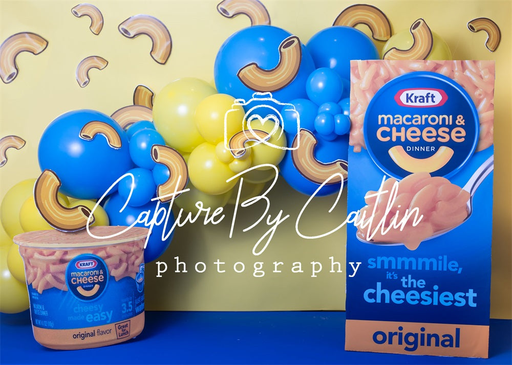 Kate Mac Cheese Backdrop Cake Smash Designed by Caitlin Lynch