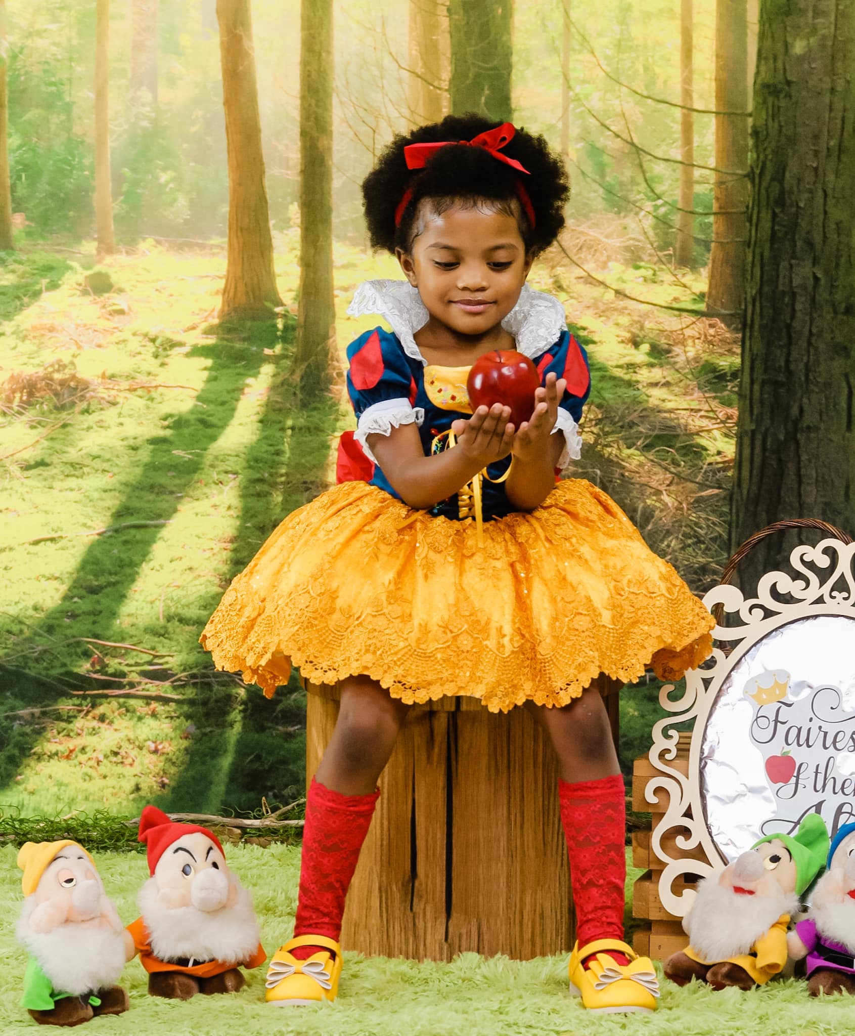 Kate Spring Sunshine Natural Forest Backdrop Designed by Kate Image