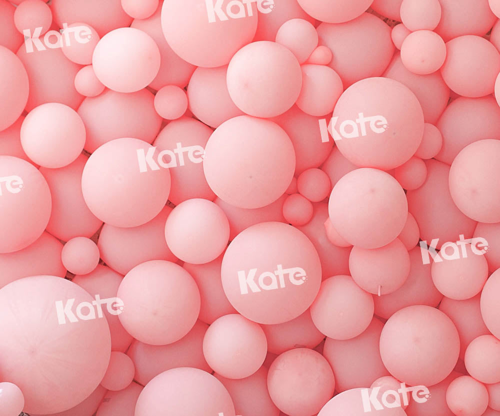 Sfondo palloncino rosa Vitality progettato da Chain Photography