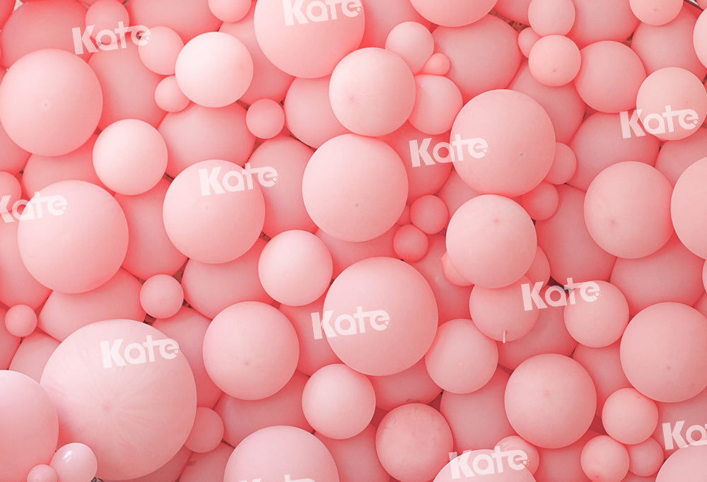 Sfondo palloncino rosa Vitality progettato da Chain Photography