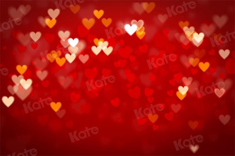 Kate Red Bokeh Backdrop New Year for Photography - Kate Backdrop