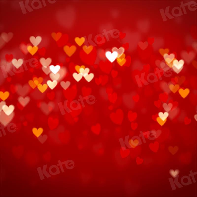Kate Red Bokeh Backdrop New Year for Photography - Kate Backdrop