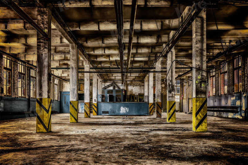 Kate Retro Factory Backdrop Indoor for Photography