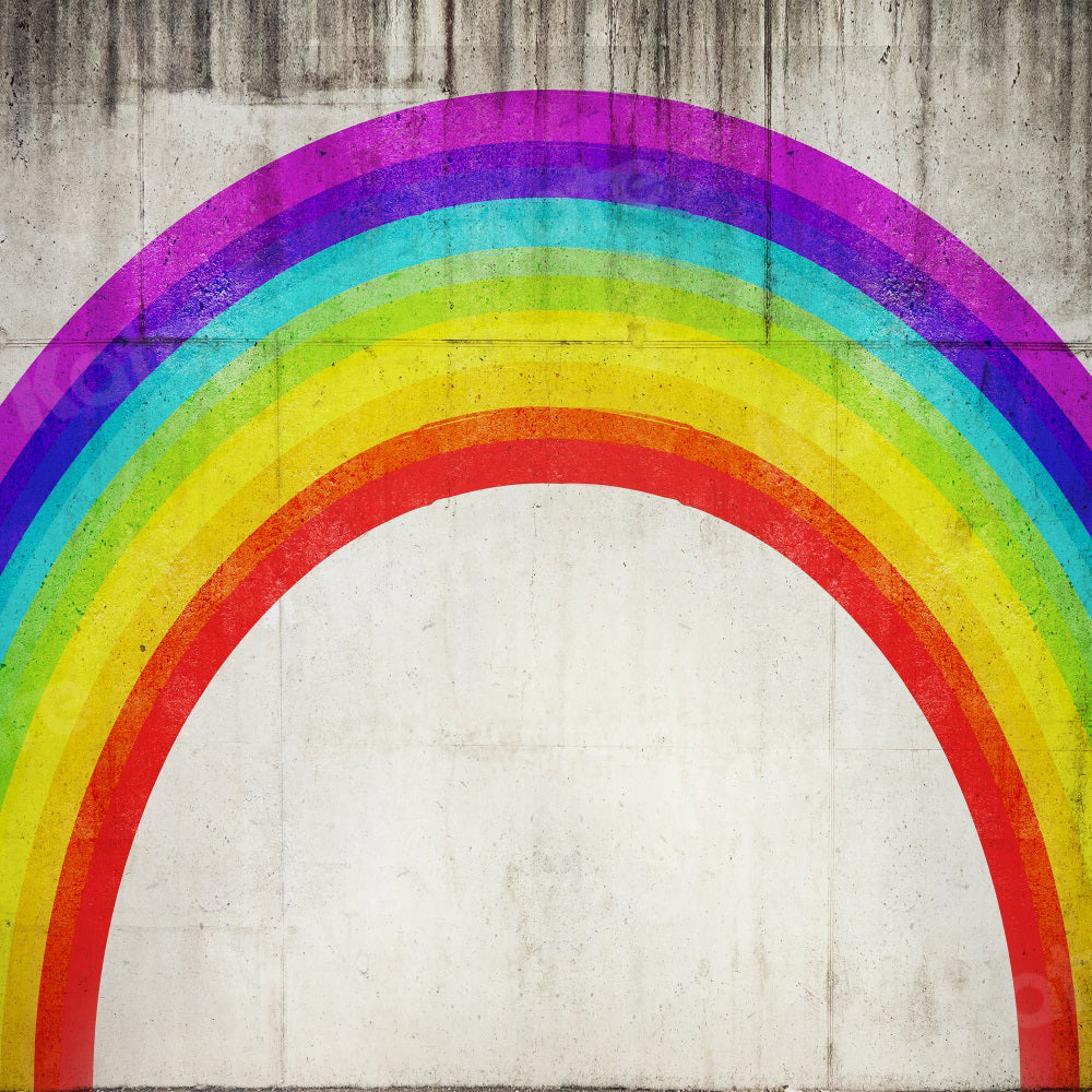 Kate Retro Rainbow Wall Backdrop for Photography