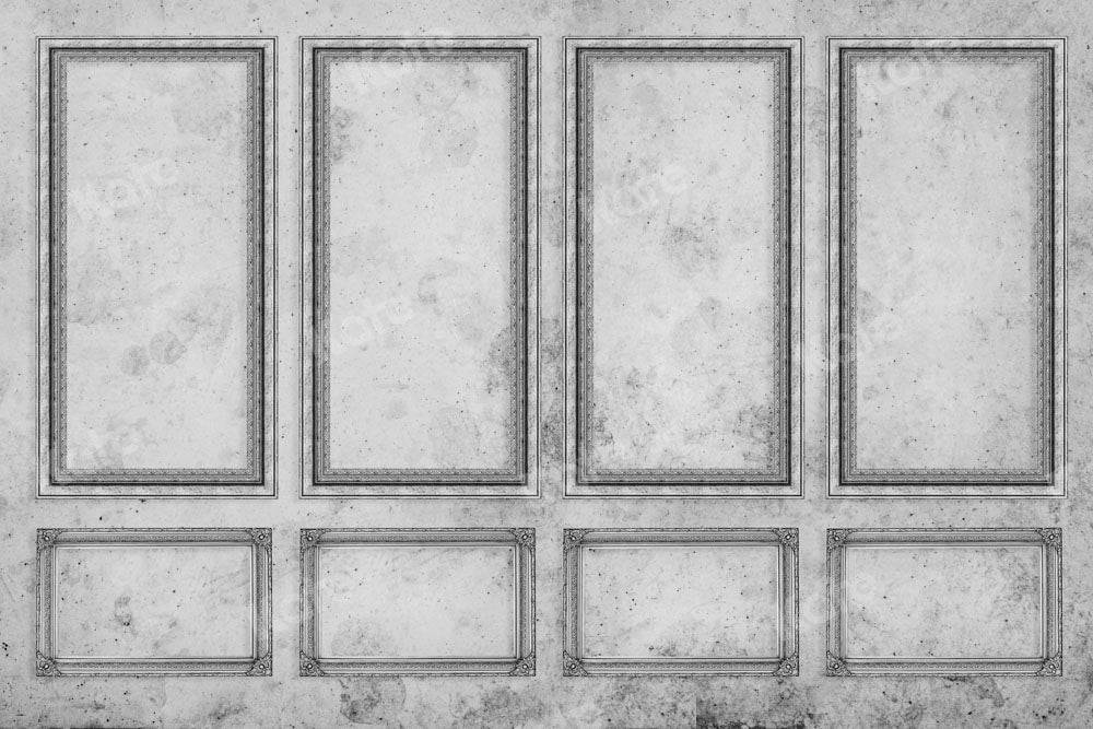 Sfondo per Parete Retro Grigio Bianco Progettato da Chain Photography