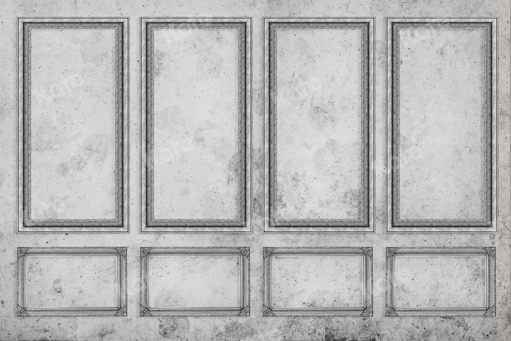 Sfondo per Parete Retro Grigio Bianco Progettato da Chain Photography