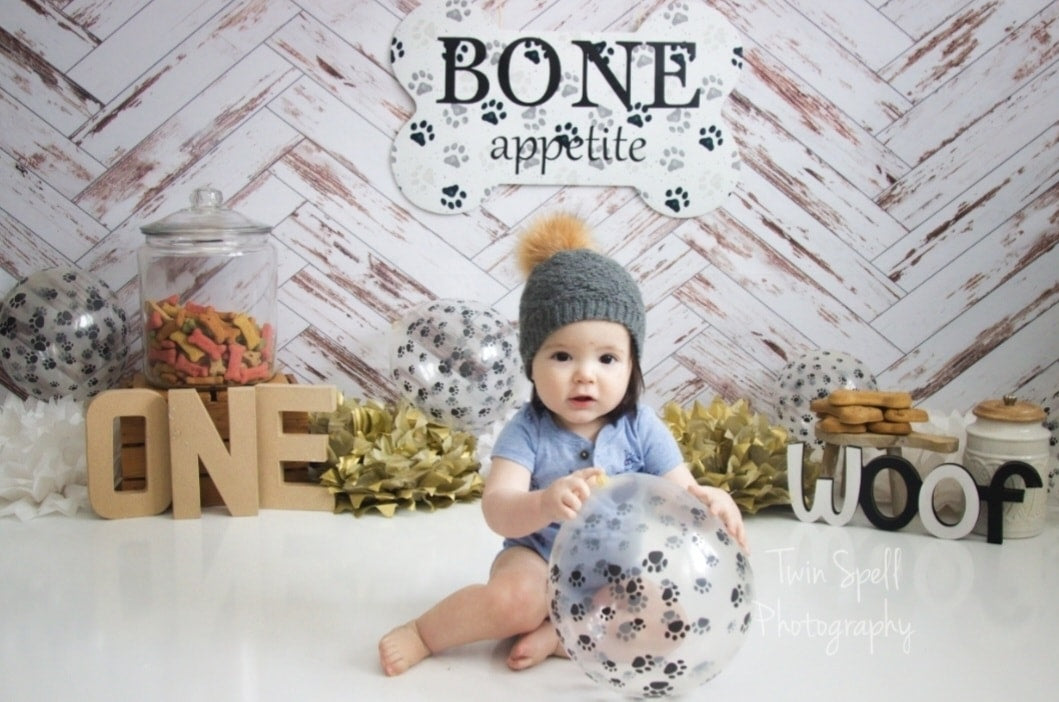 Kate Retro White Waves Wood Backdrop for Photography - Kate Backdrop