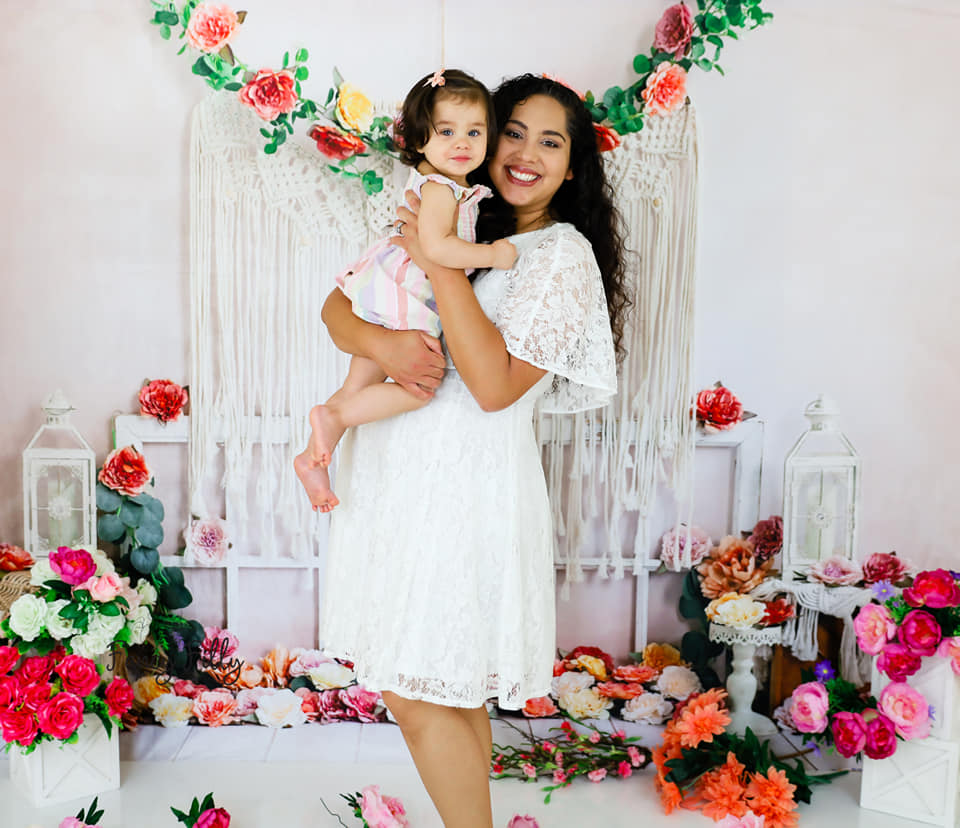 Sfondo boho con fiori progettato da Emetselch