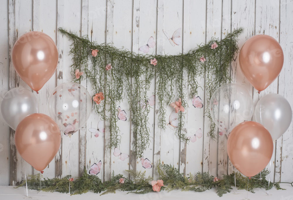 Kate Spring Children Cake Smash Balloons Backdrop Designed By Rose Abbas - Kate Backdrop