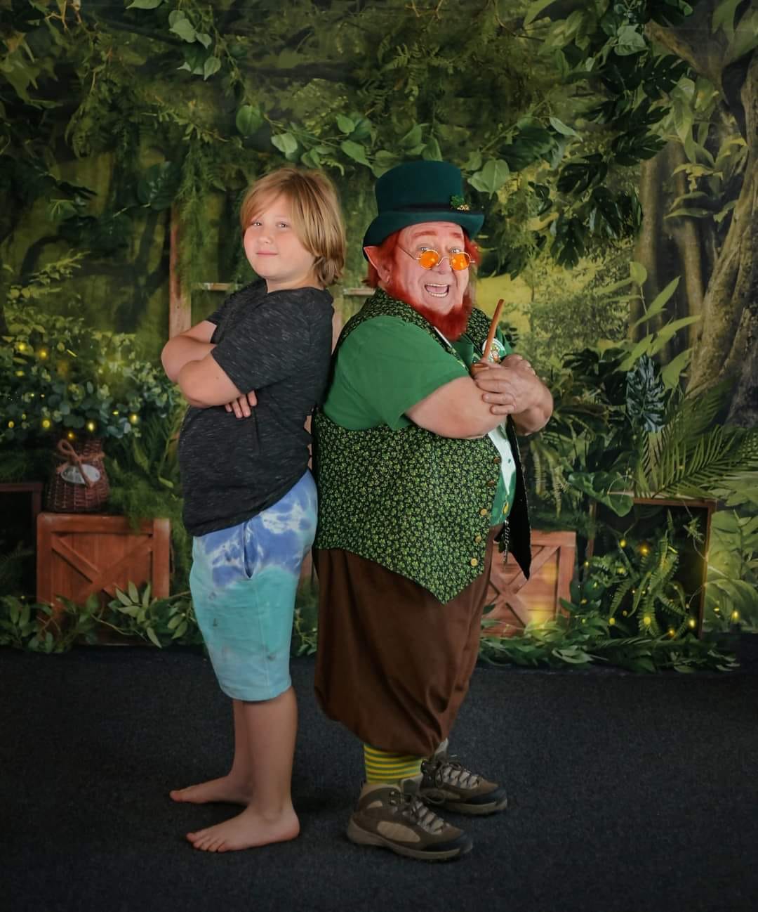 Kate Summer Jungle Backdrop Green Plants Designed by Emetselch