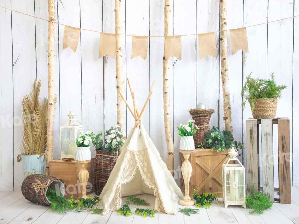 Kate Spring/Summer Wooden Backdrop Tent Designed by Emetselch