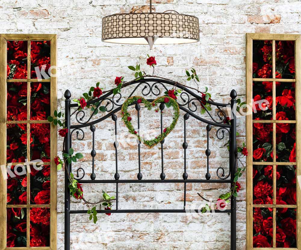 Kate Valentine's Day Backdrop Headboard Designed by Emetselch